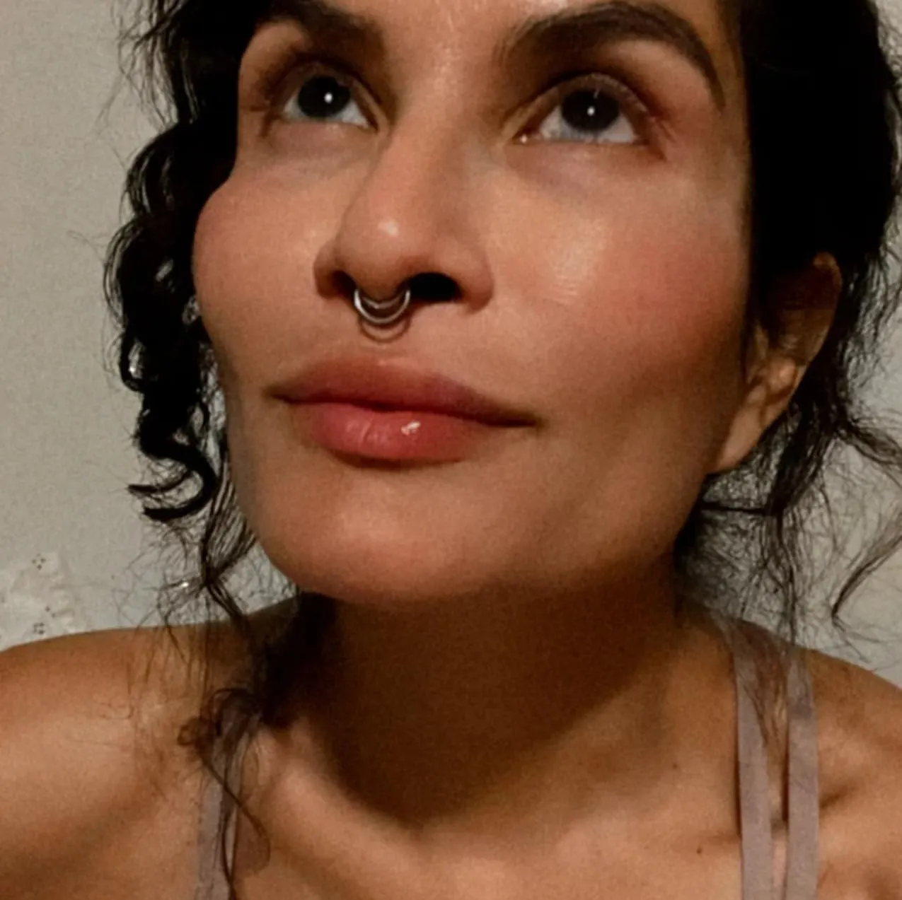 16G Septum Ring Hinged Septum Clicker Nose Ring Septum Piercing Jewelry