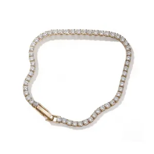 17cm (6.7") 2.5mm Width Crystal Tennis Bracelet