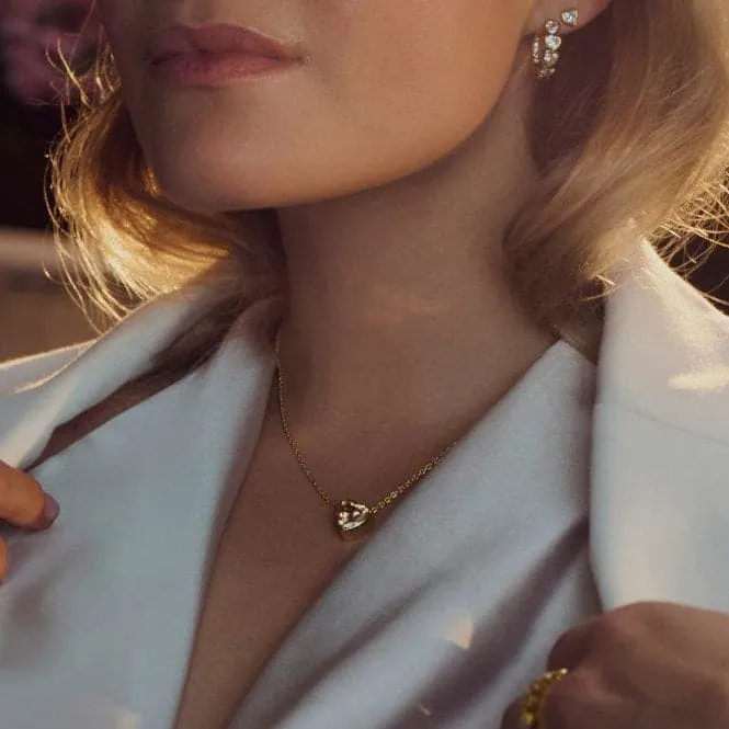 18k gold plated Amorino Grande Necklace SJ-N2493-CH-YG