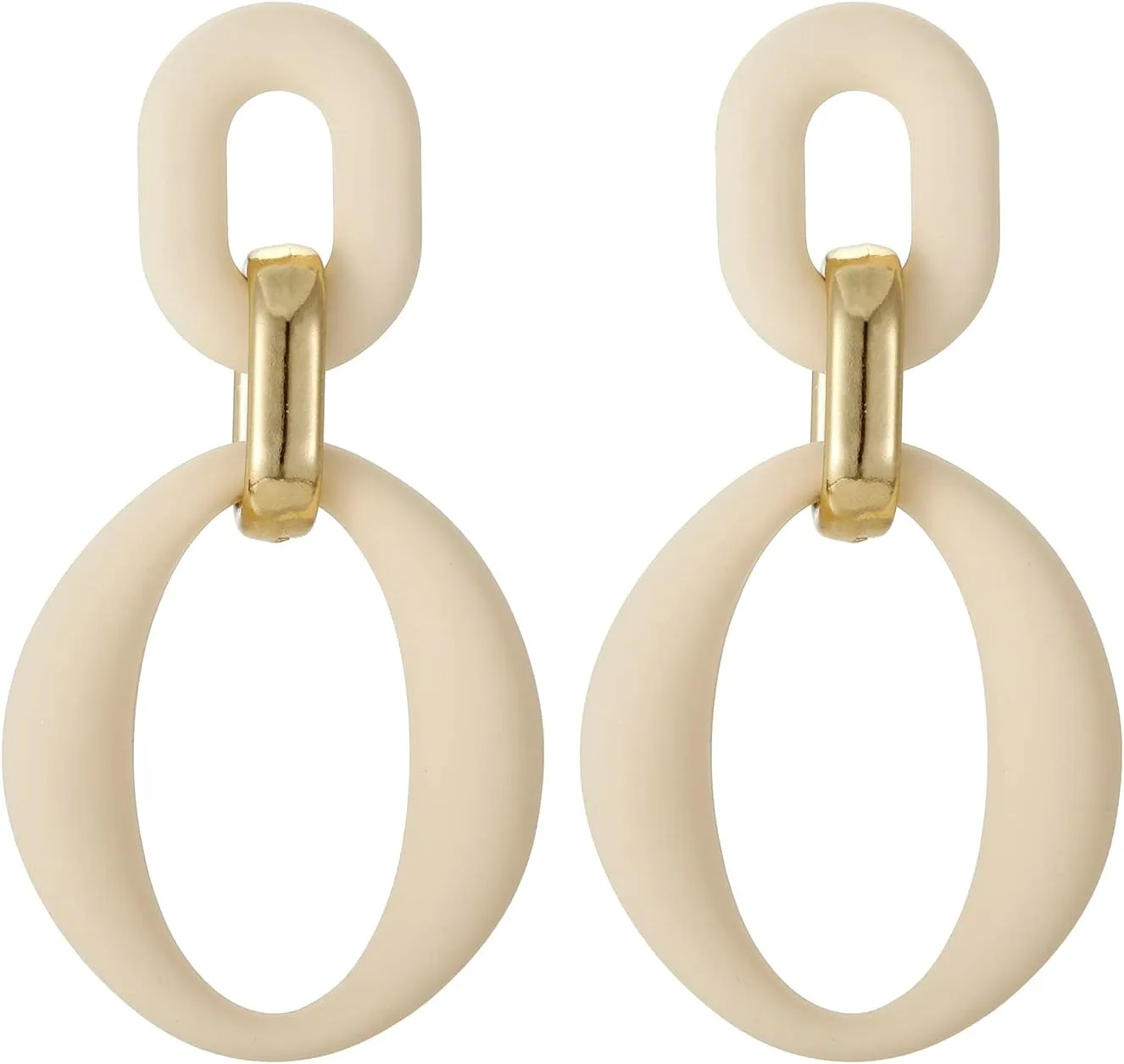 Acrylic Rectangle Earrings, Fashion Acrylic Square/Oval/Hoop Statement Drop Earrings for Women