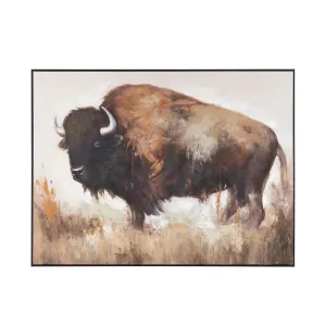 American Bison Canvas Art