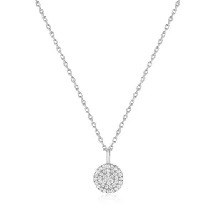 Ania Haie Silver Glam Disc Pendant N037-03H