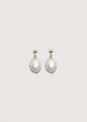 Baroque Pearl Drop Earrings