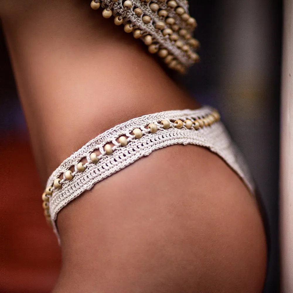Bliss Beaded Bikini Bottom