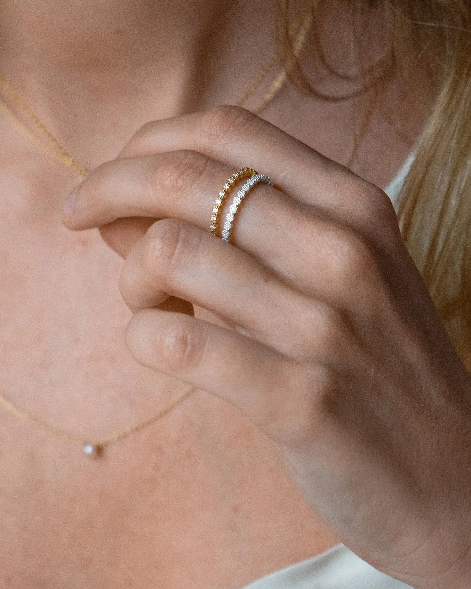 Bliss ring silver