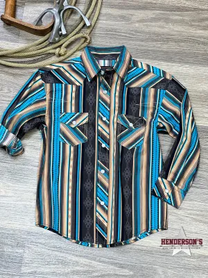 Boy's Aztec Print ~ Chocolate