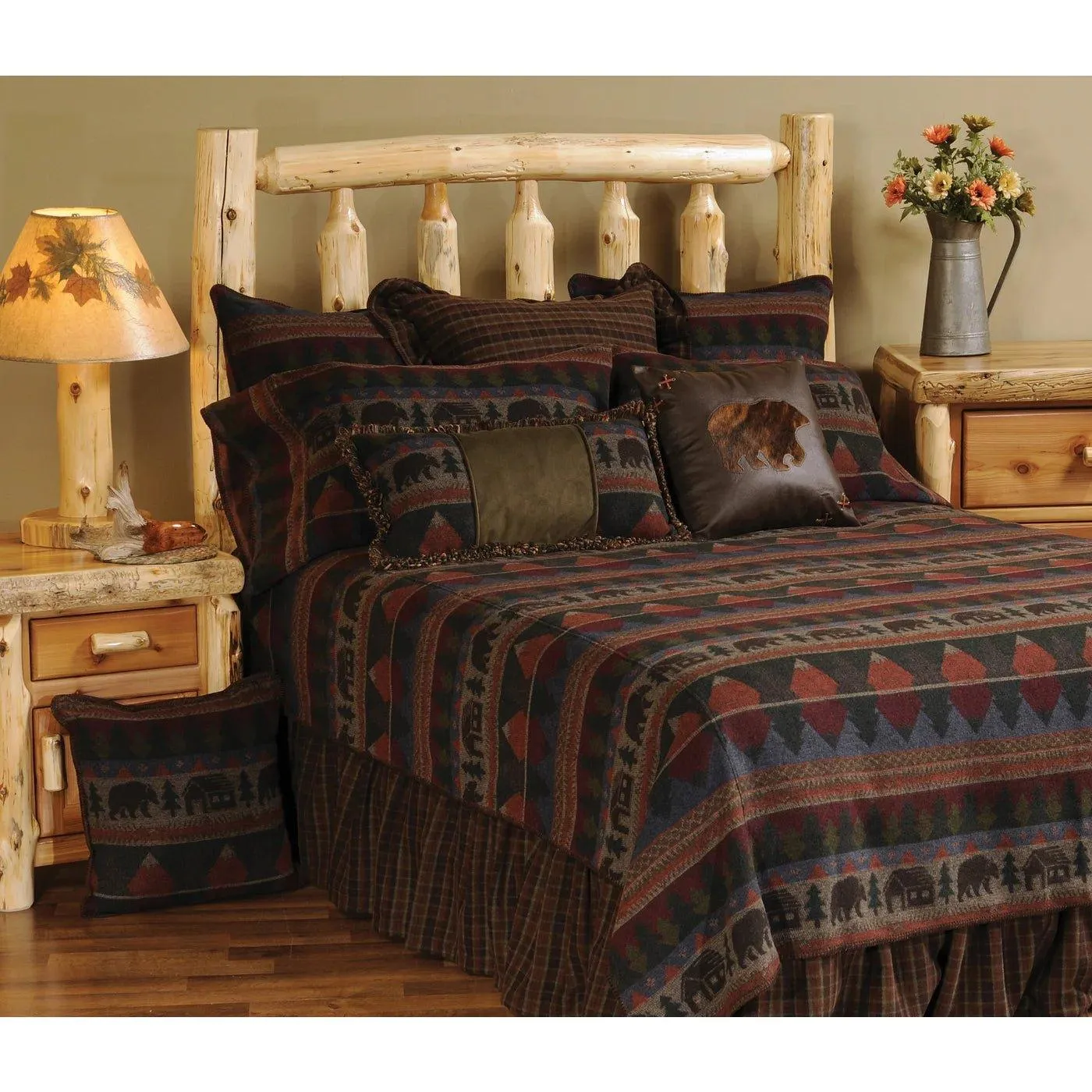 Cabin Bear Fabric