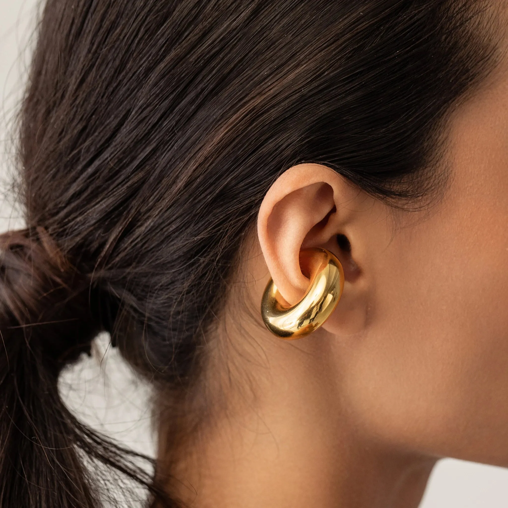 CHUNKY BAGEL EAR CUFF