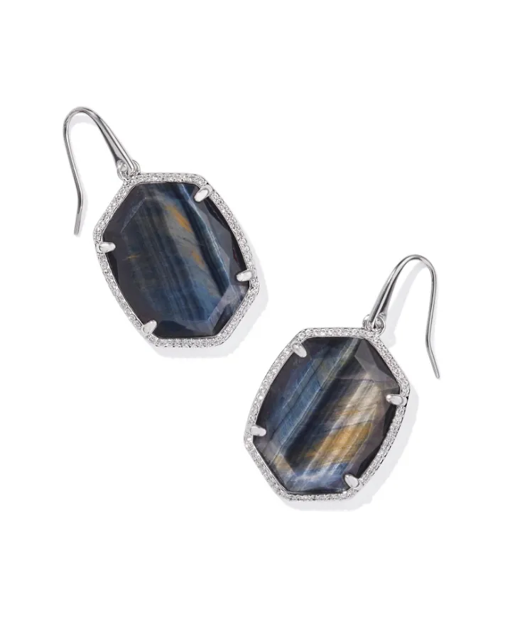 Daphne Pave Drop Earrings