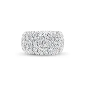 Diamond Puffy Fashion Ring