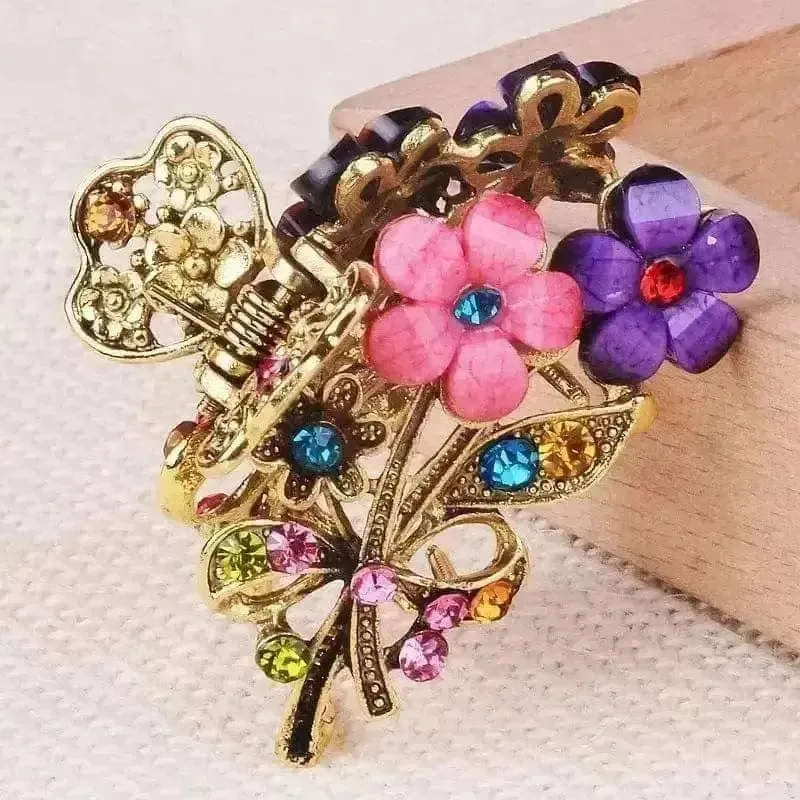 Elevate Your Look with Ponytail Grab Clip Alloy Hairpin 🌼