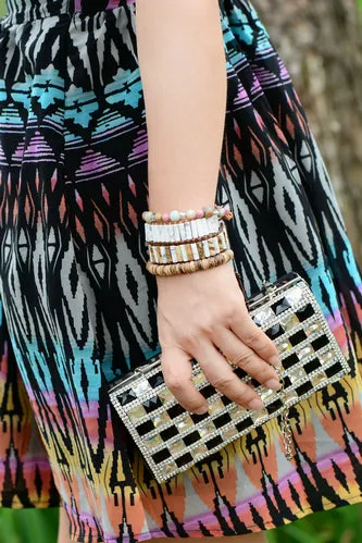 HandWoven White Pine Tube Bracelet