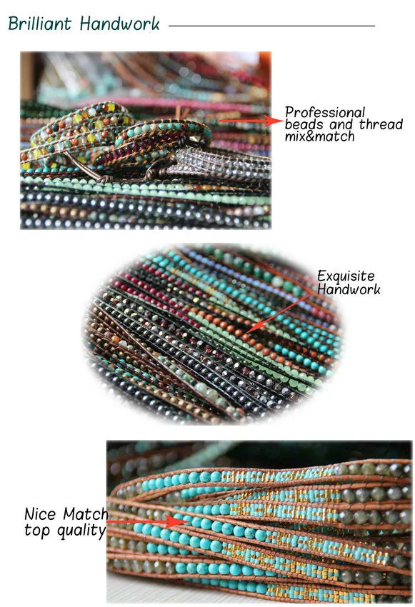 HandWoven White Pine Tube Bracelet
