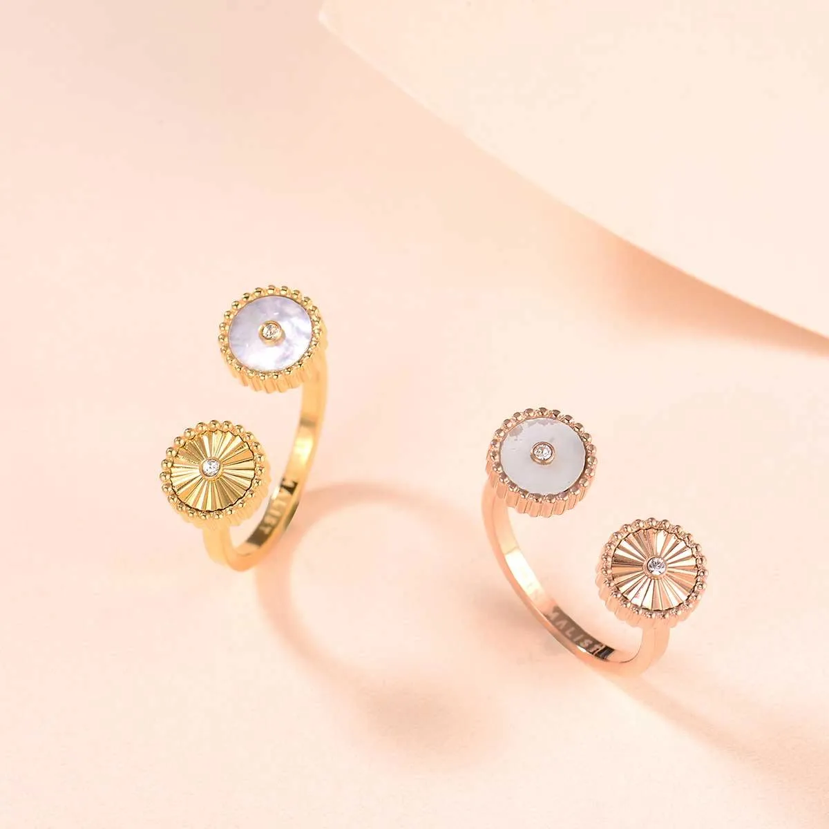 Kanz / Ring Pearl Gold