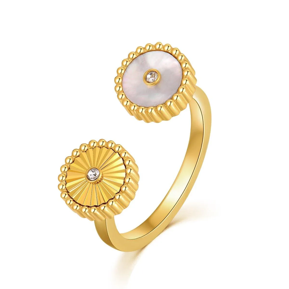 Kanz / Ring Pearl Gold