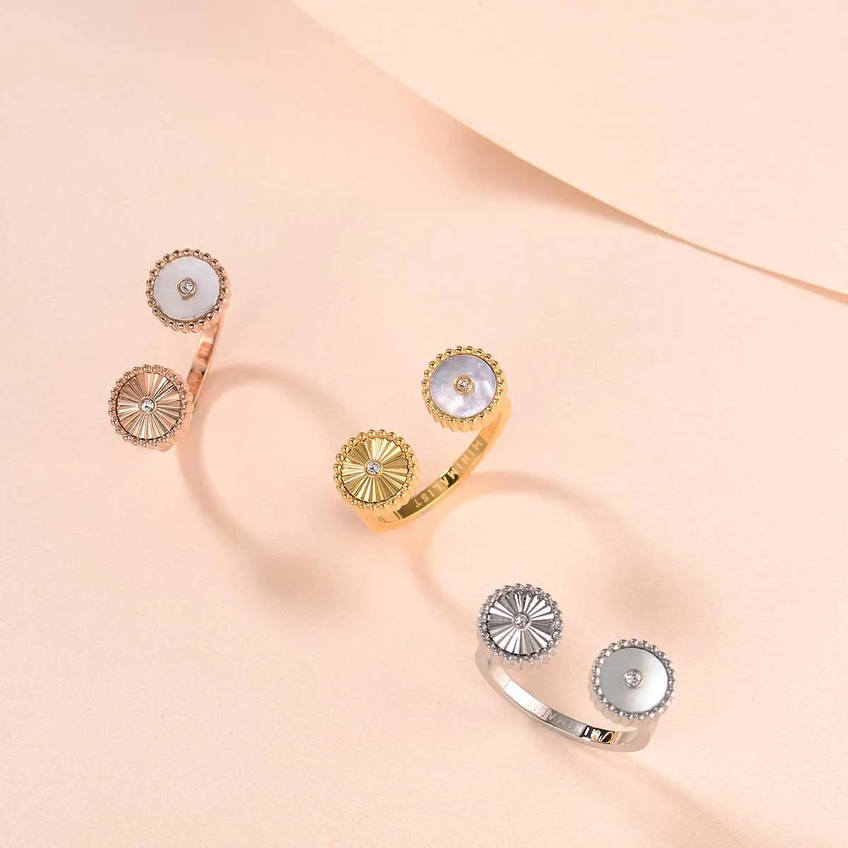 Kanz / Ring Pearl Rose Gold