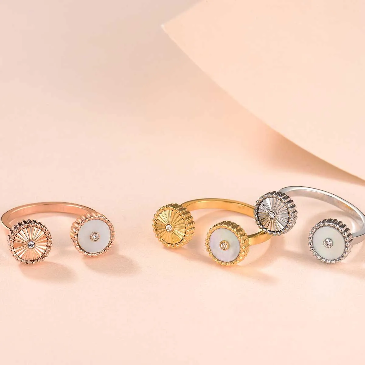 Kanz / Ring Pearl Rose Gold