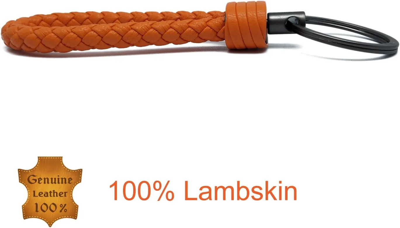 Key Ring Lambskin Key Chain