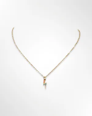 Lightning CZ Necklace
