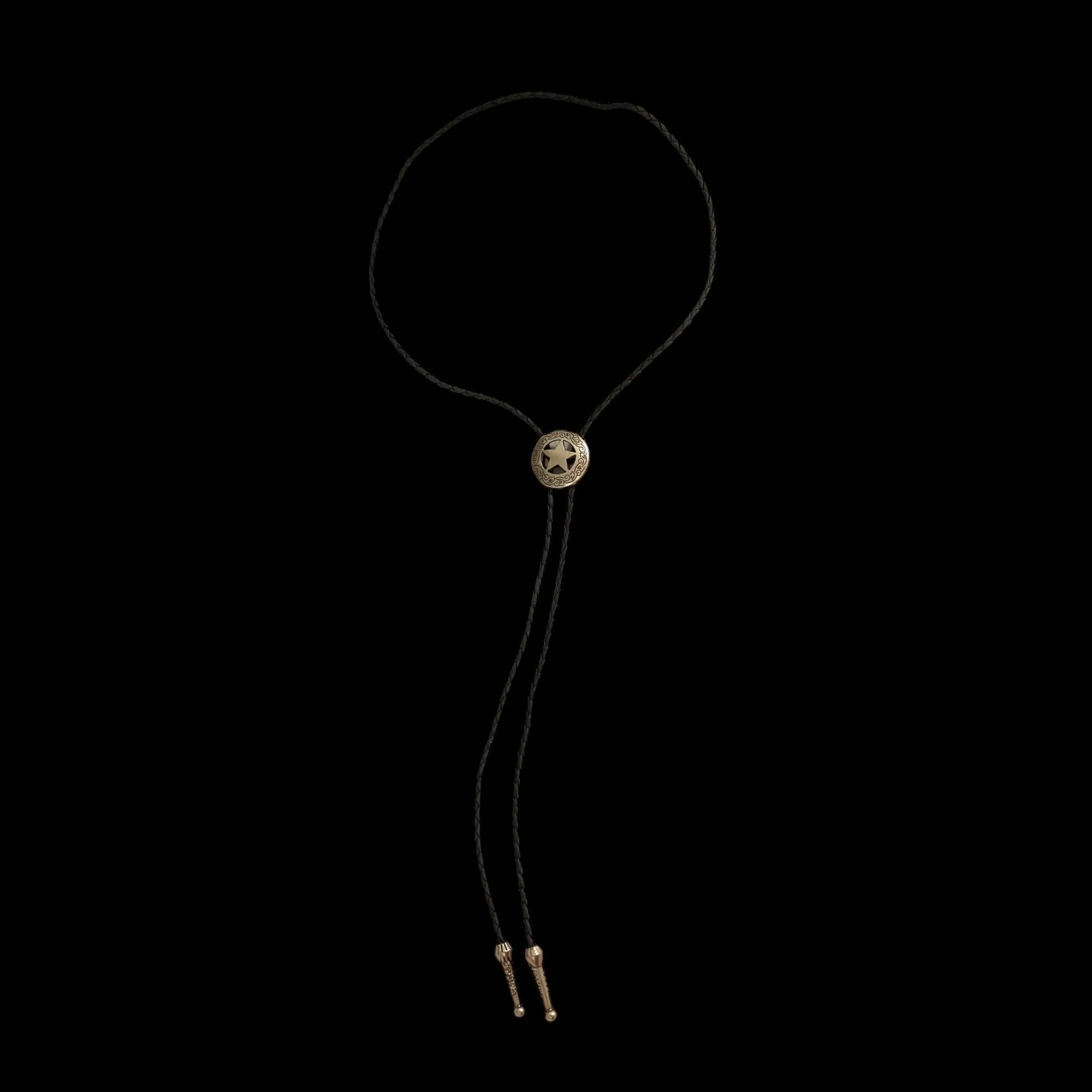 Long Lone Star Bolo Tie