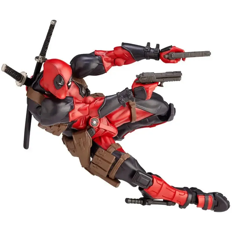 Marvel 15cm X-MAN Deadpool Super Hero BJD Joints Moveable Action Figure Model Toys