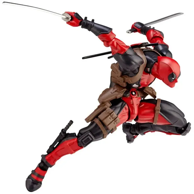 Marvel 15cm X-MAN Deadpool Super Hero BJD Joints Moveable Action Figure Model Toys