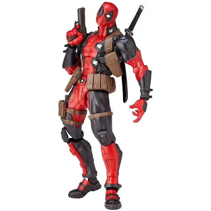 Marvel 15cm X-MAN Deadpool Super Hero BJD Joints Moveable Action Figure Model Toys