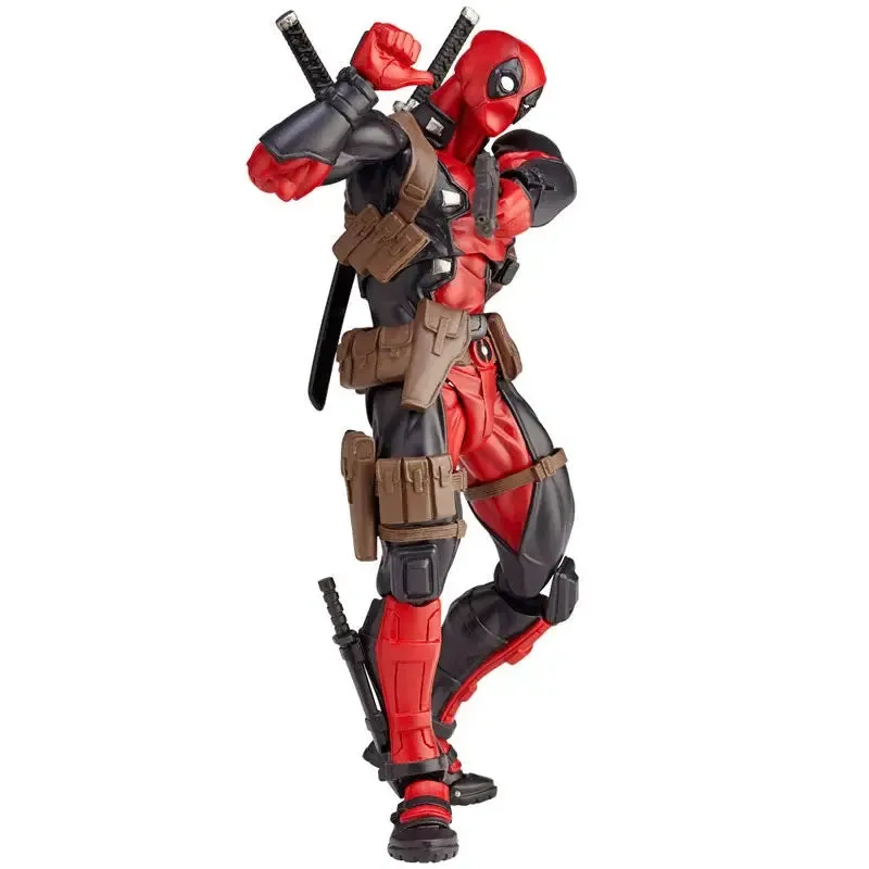 Marvel 15cm X-MAN Deadpool Super Hero BJD Joints Moveable Action Figure Model Toys