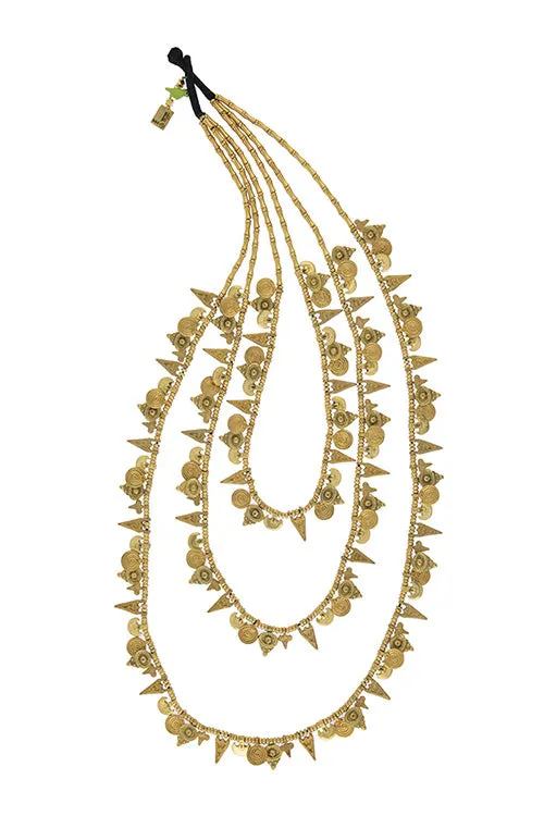 Mayabazaar 'Statement' Handcrafted Lakshmi Necklace