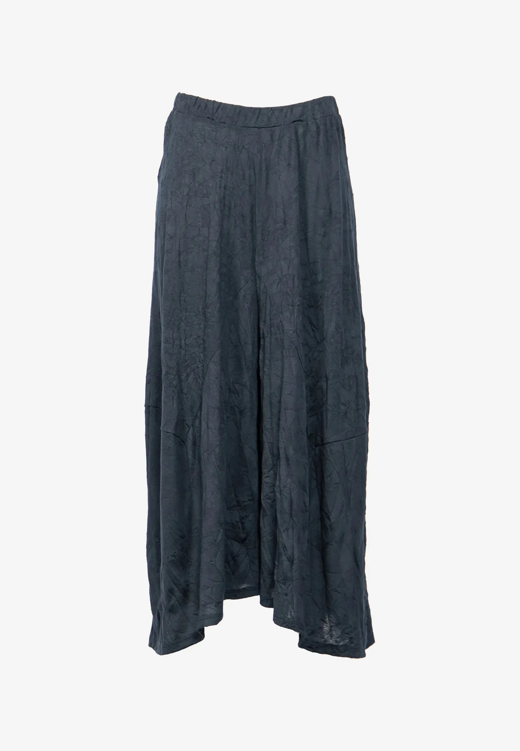 MIST Wrinkled viscose jersey skirt pants