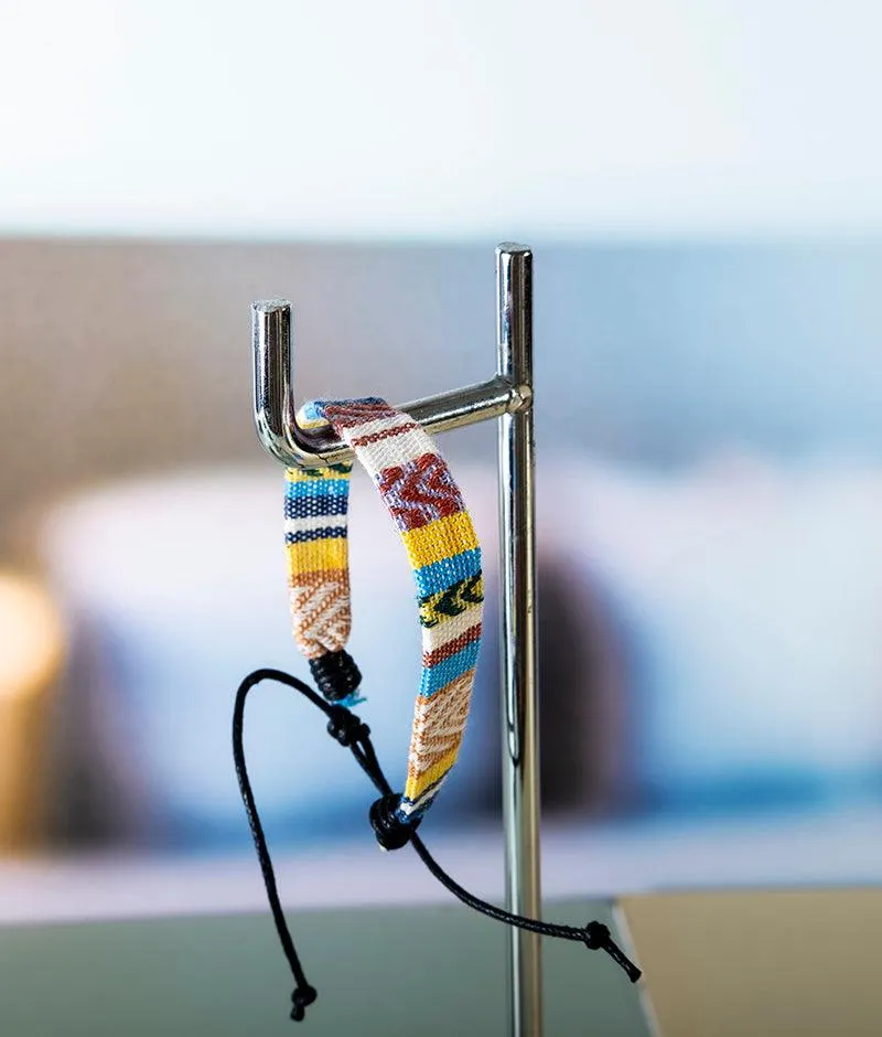 Multicolor Style Handwoven Loom Ethnic Bracelet