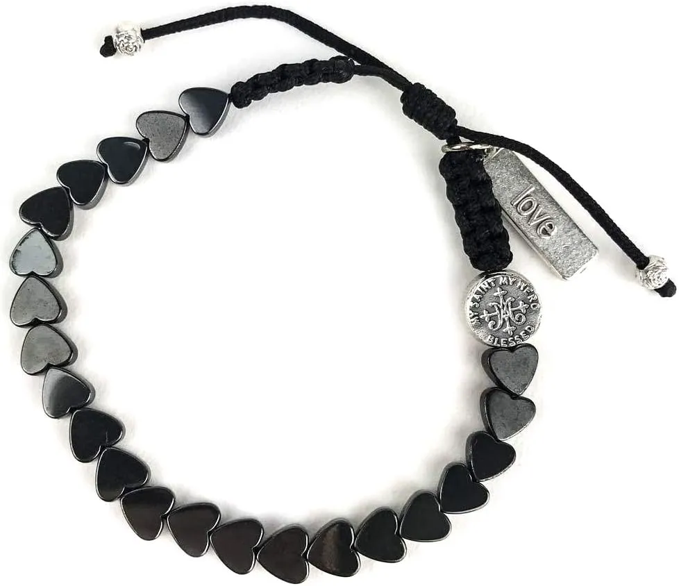 My Saint My Hero Belonging Heart Upon Heart Bracelet