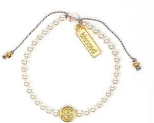My Saint My Hero Crystal Birthday Blessing Bracelet