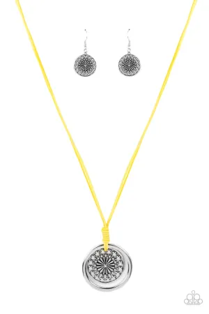 One MANDALA Show - Yellow Necklace