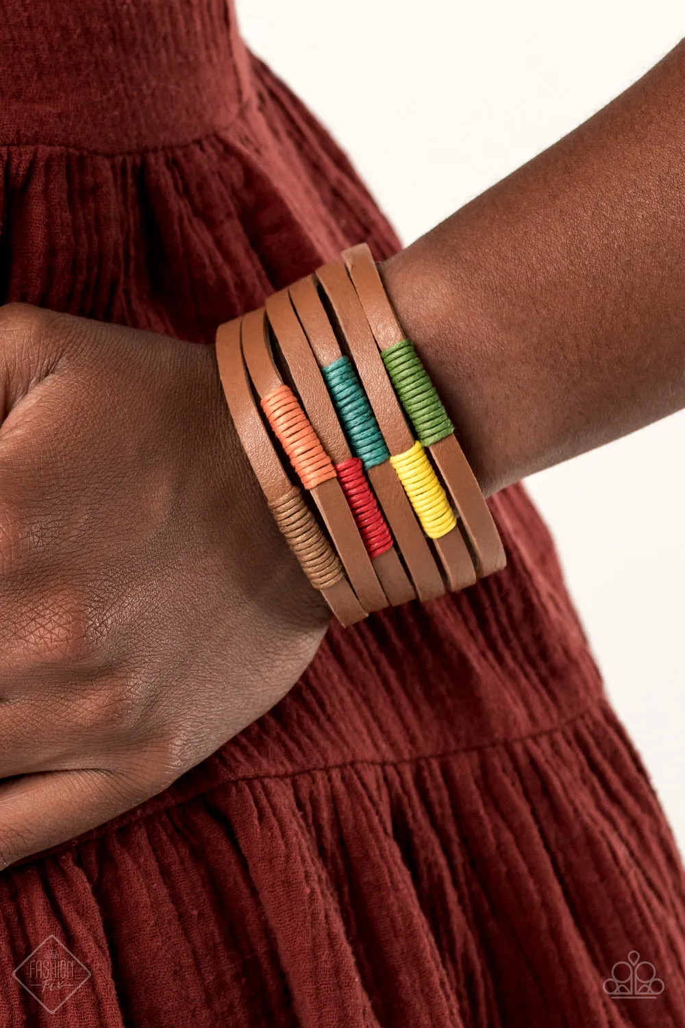 Open Door Jewelry - Country Colors - Multi Bracelet - Paparazzi Accessories