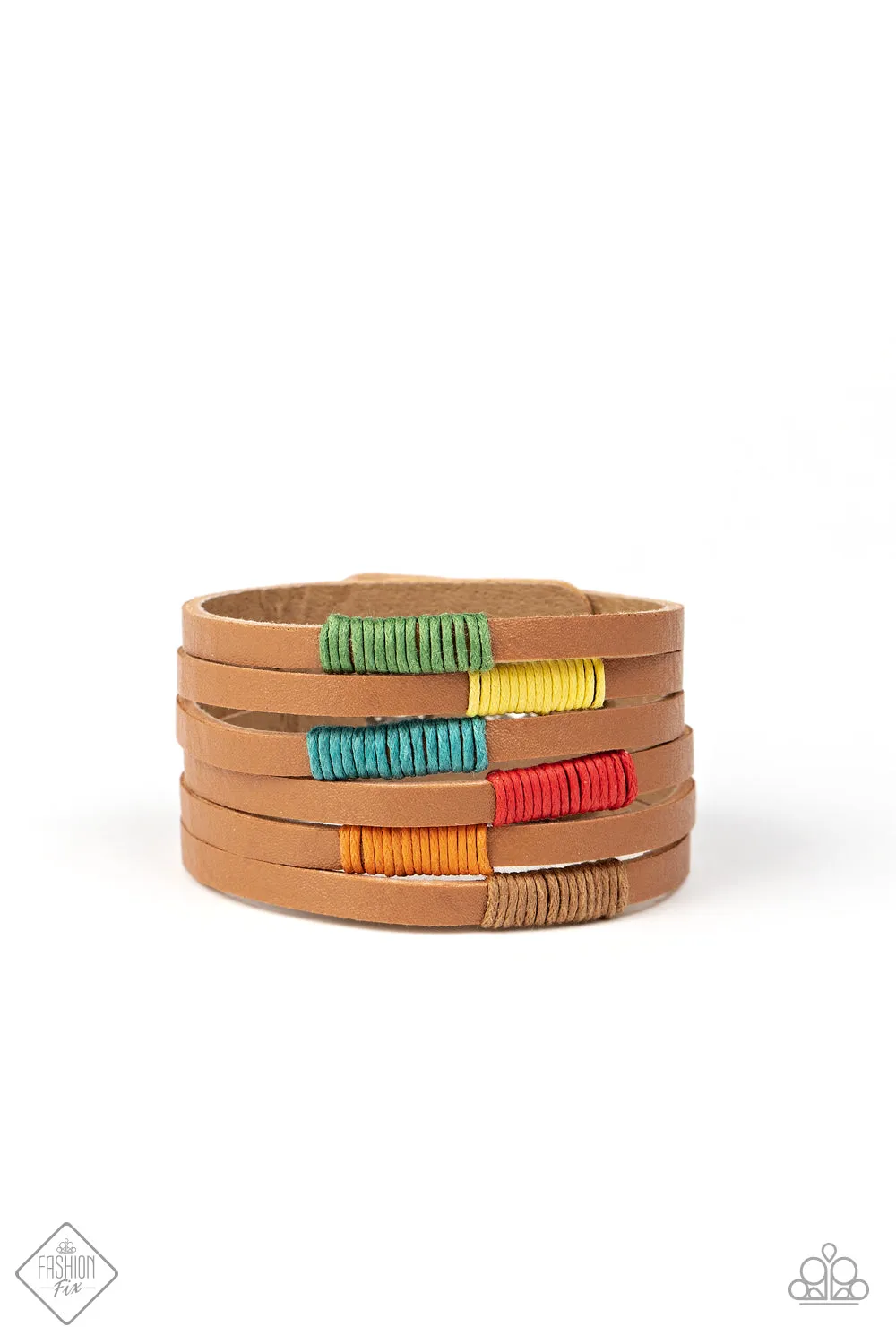 Open Door Jewelry - Country Colors - Multi Bracelet - Paparazzi Accessories