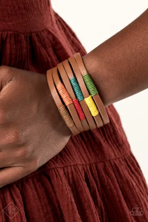 Open Door Jewelry - Country Colors - Multi Bracelet - Paparazzi Accessories