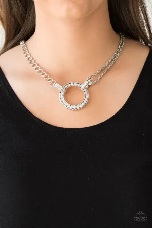 Razzle Dazzle White Necklace Set