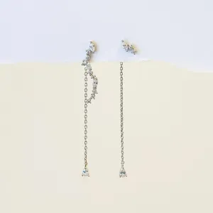 Silver Liliane Earrings