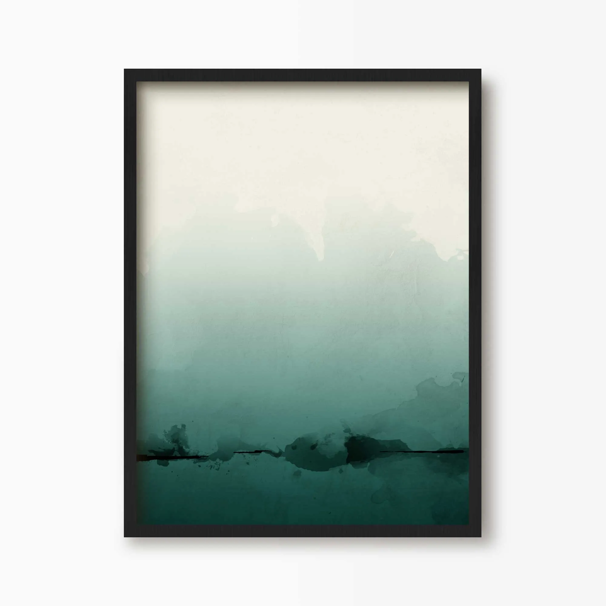 Solitude Is Bliss Abstract Art Print