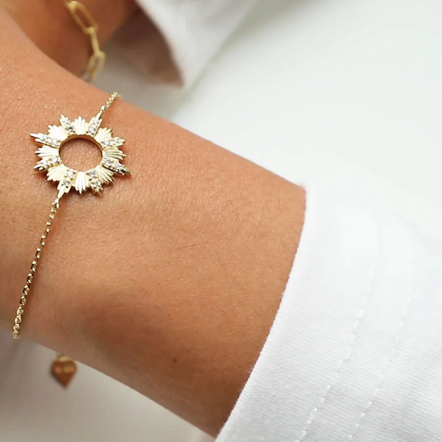 Sunseeker Gold Bracelet