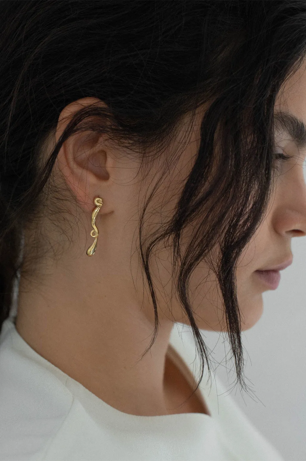 Treacle - Gold Vermeil Earrings
