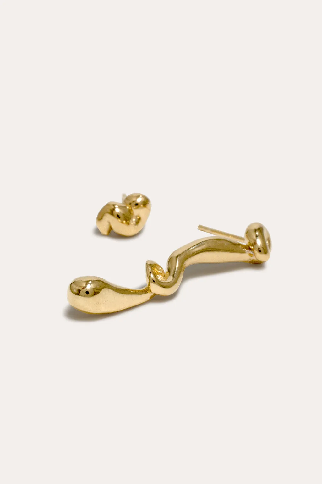 Treacle - Gold Vermeil Earrings
