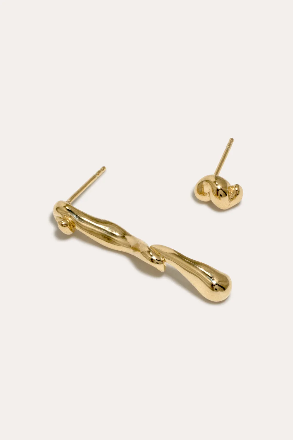 Treacle - Gold Vermeil Earrings