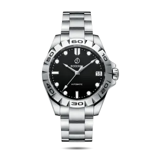 URBAN DATE(STEEL)- 3-Hand Hi-beat(28,800 bph) with 72 Hrs Power-reserve Automatic Watch