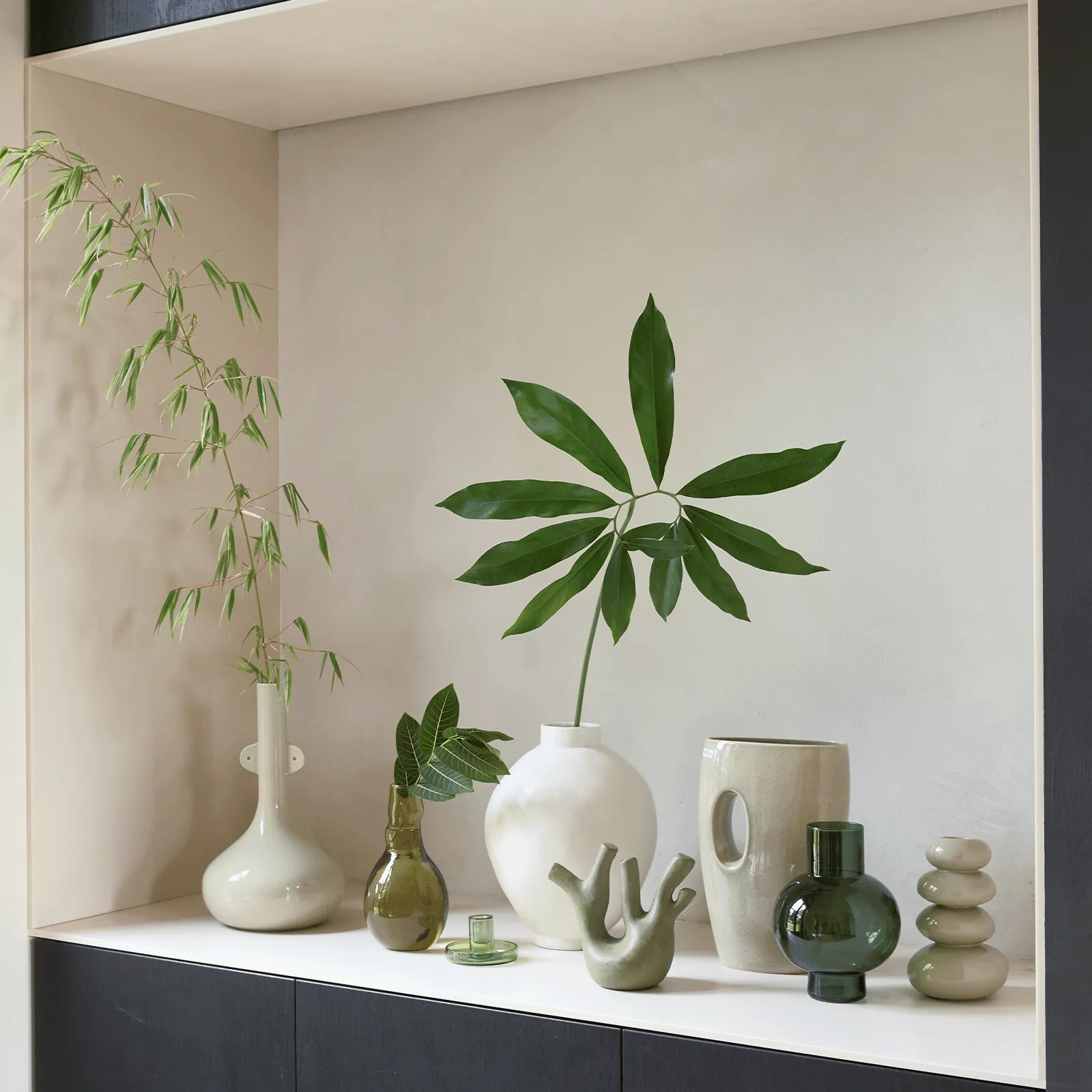 Vase Figure Sea Grass