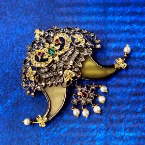 Victorian Cz Puligoru Pendant
Set By Asp Fashion Jewellery