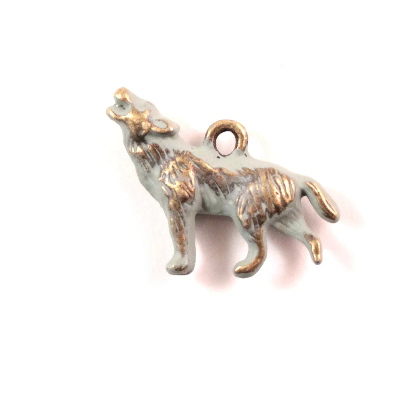 Wolf Charm Bracelet or Necklace
