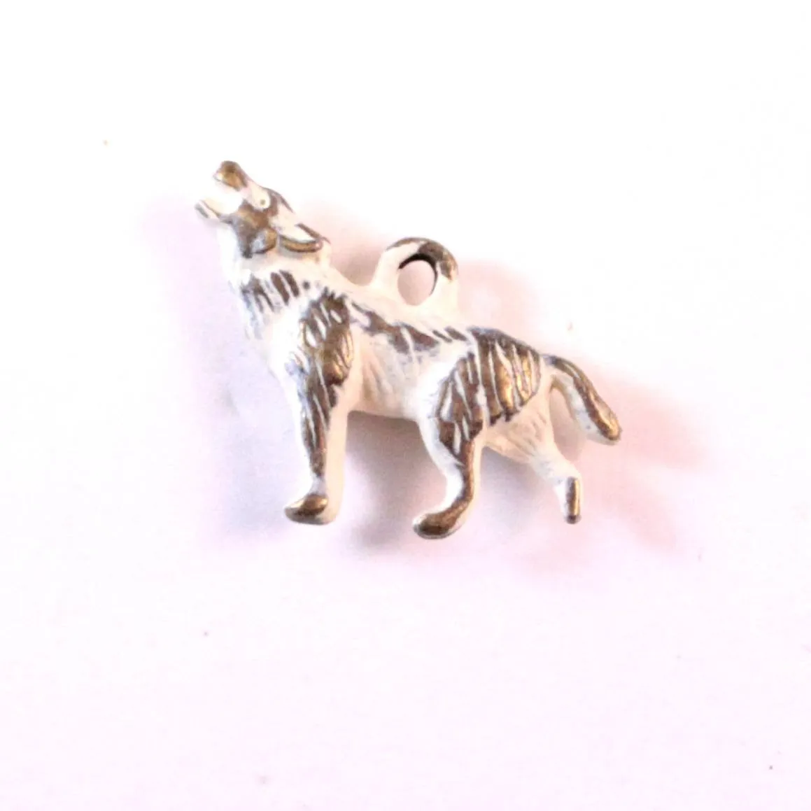 Wolf Charm Bracelet or Necklace
